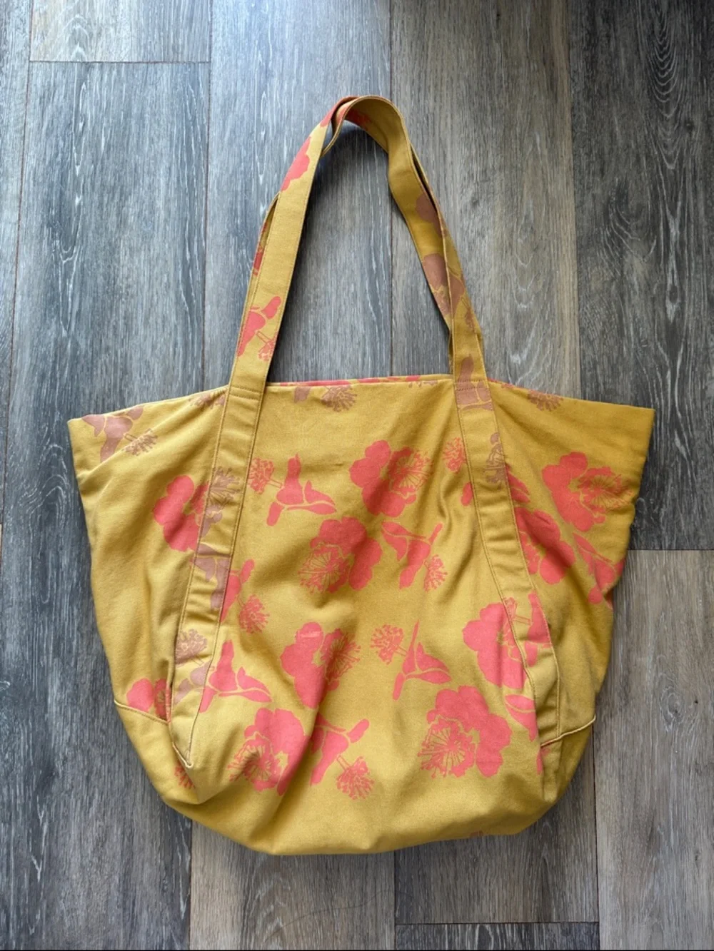 NWOT - RARE Kealopiko Canvas ‘Eke, Mustard and Pink - Picture 1 of 4